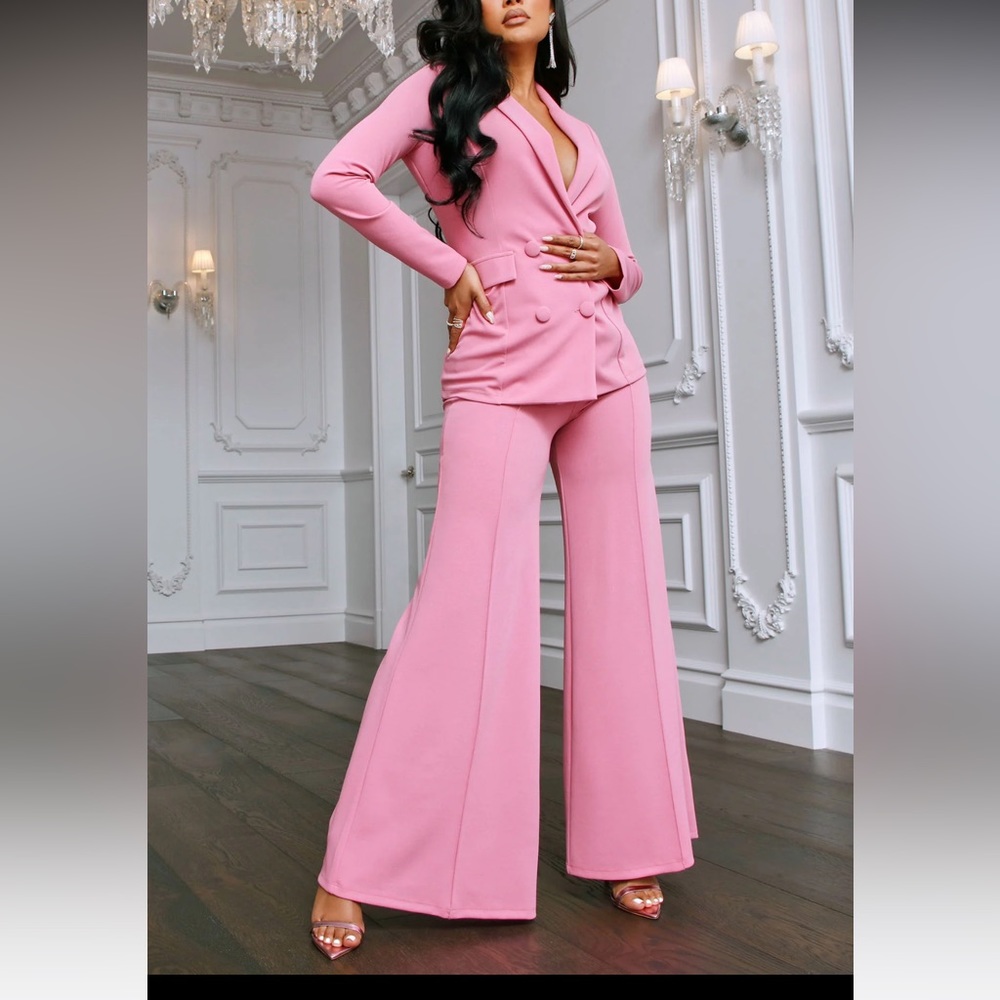 Fashion Nova Pink Jumpsuit
